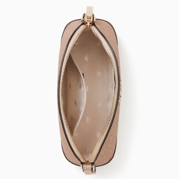 kate spade Bags Kate Spade Tinsel Glitter Top Zip Dome Crossbody